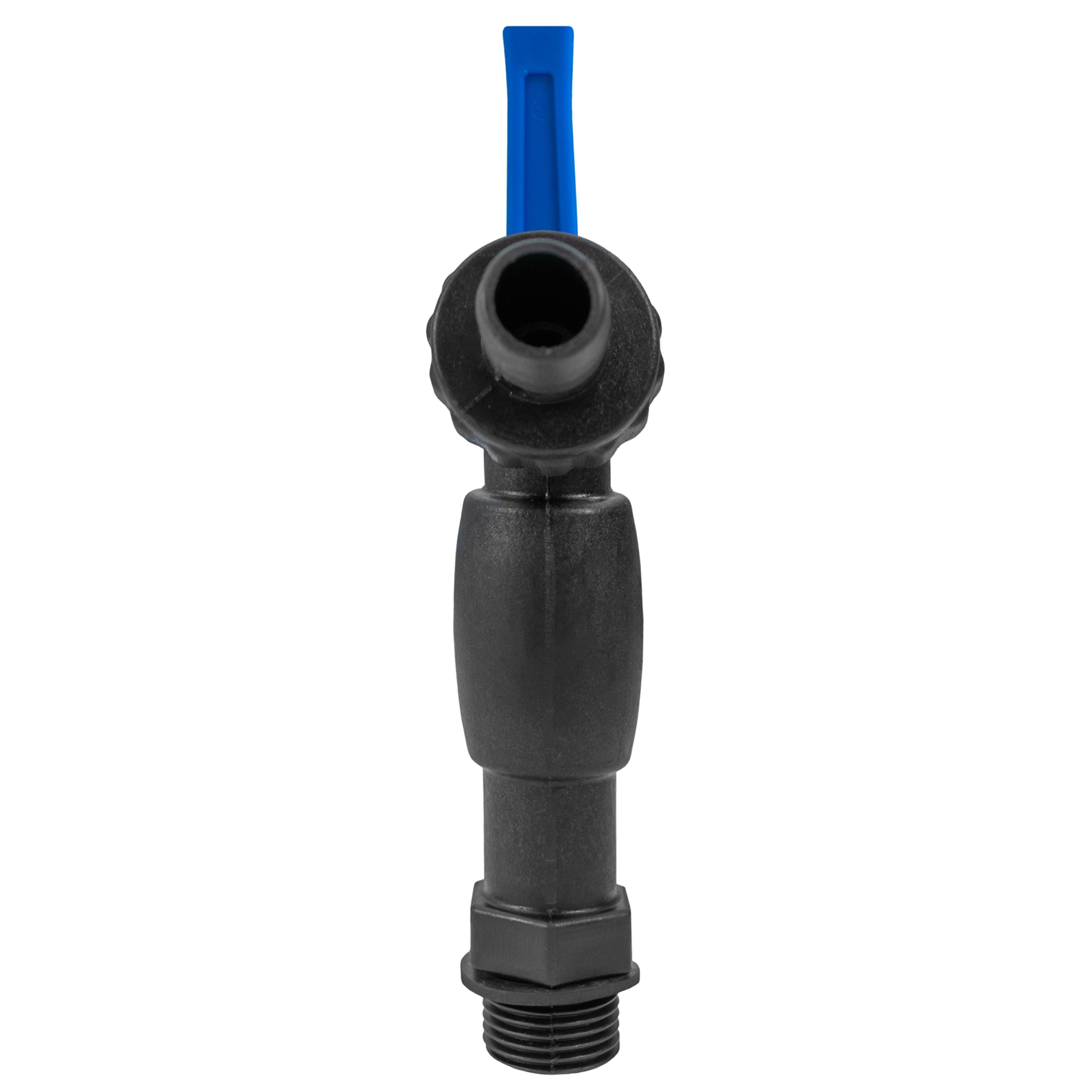 3/4in BSPM Nylon Garden Tap with Barb Outdoor Watering Kit Garden Irrigation Kit