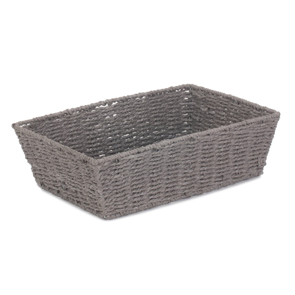 Grey Paper Rope Display Tray