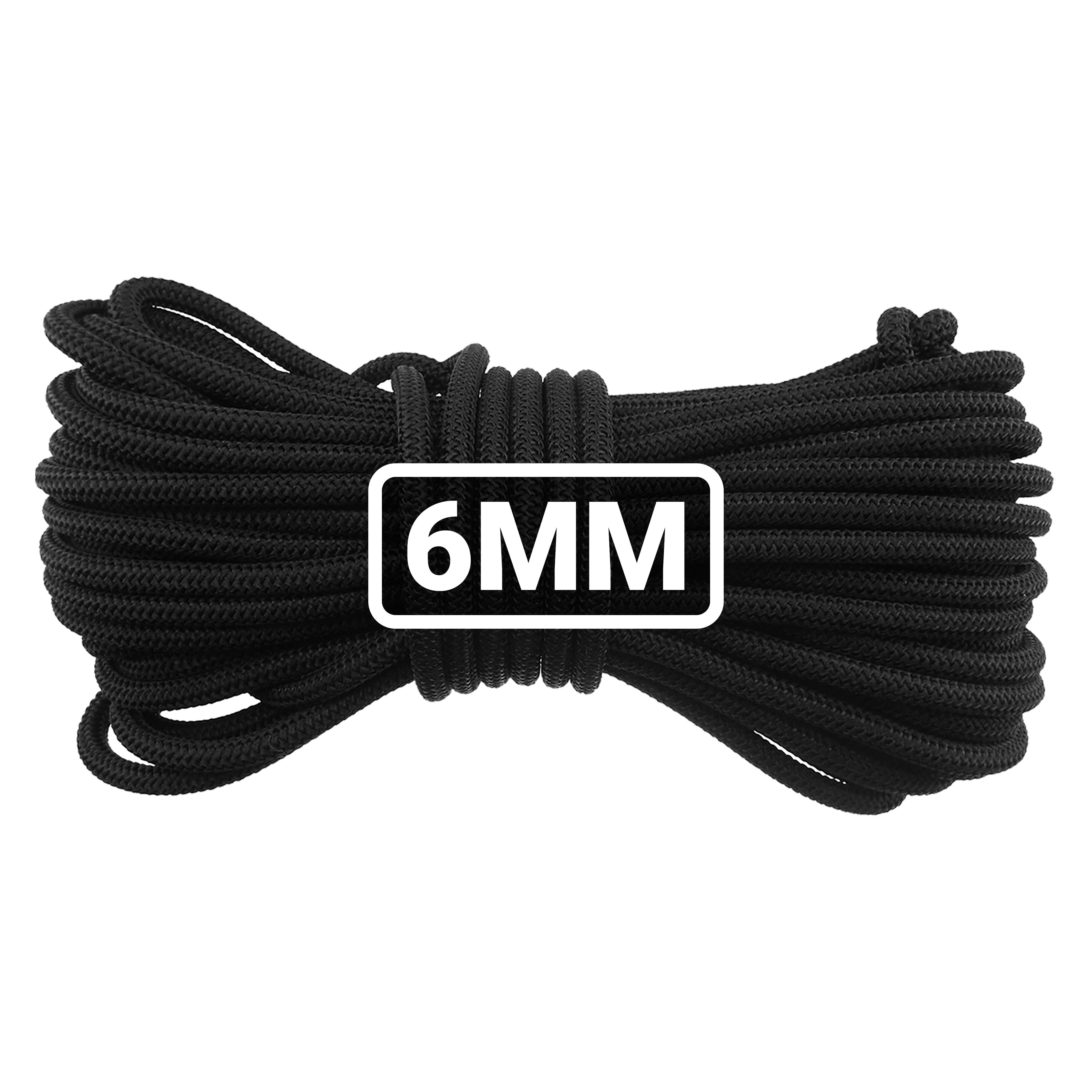 Grey S-Grade Tarpaulin with 10 Metres of 6mm Bungee Rope for Reinforced Eyelets