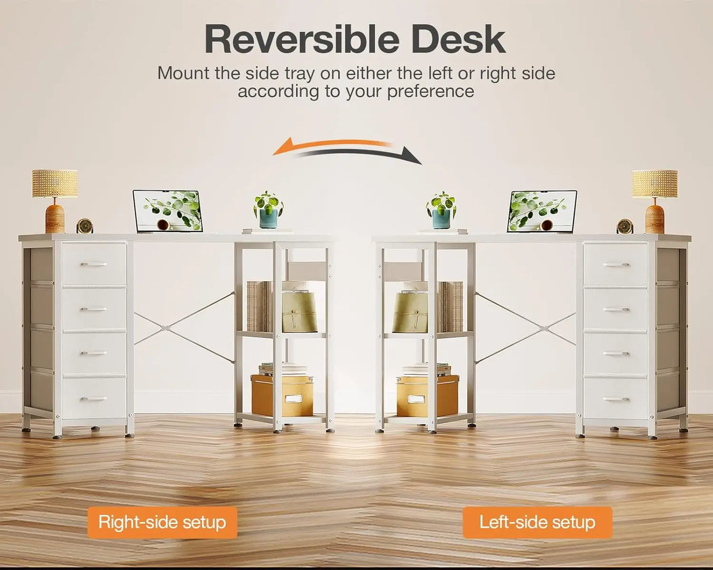 Modern Slimline Focus Desk